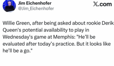 Queen looks to be a go for the opener