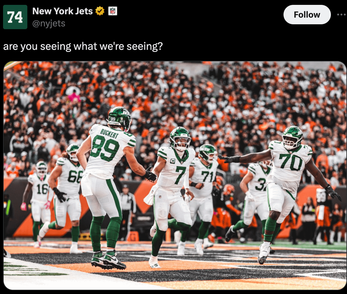 Jets org see Fields as a Franchise QB