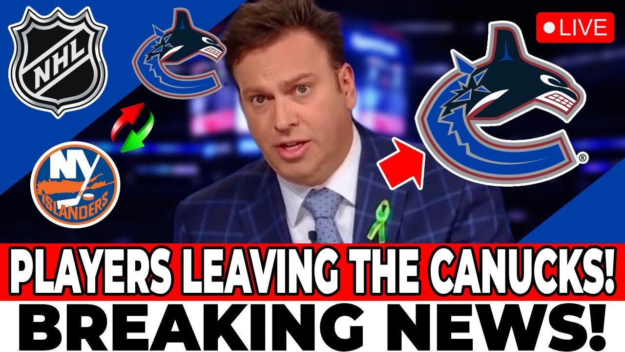 BREAKING NEWS! CANUCKS JUST MADE A TRADE! SEE WHAT THE NHL SAID! VANCOUVER CANUCKS NEWS TODAY!