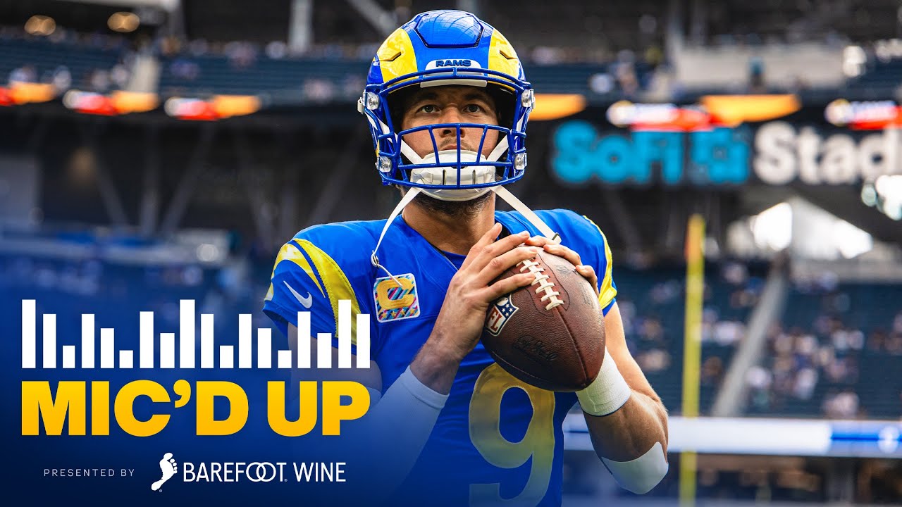 “Play For The Man Next To You!” | Matthew Stafford Mic’d Up For Thrilling Win Over The Colts