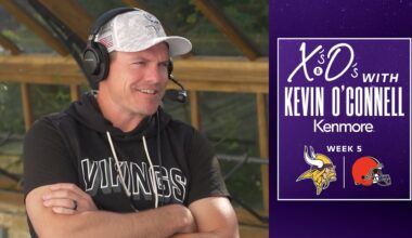 Vikings vs. Browns in London, Fixing Penalties & Player Injuries | X's and O's with Kevin O'Connell