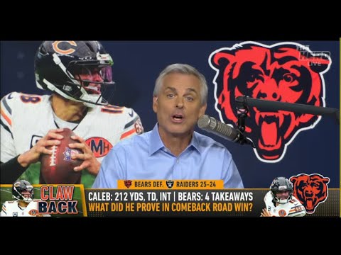 THE HERD | Colin Cowherd PRAISES Caleb Williams For GROWING With Chicago Bears | NFL