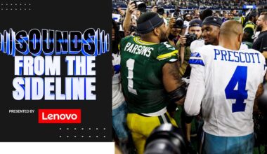 Sounds from the Sideline: 40-40 Tie vs Packers | Dallas Cowboys 2025