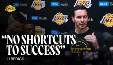 JJ Redick Sets the Tone for the First Day of Lakers Training Camp
