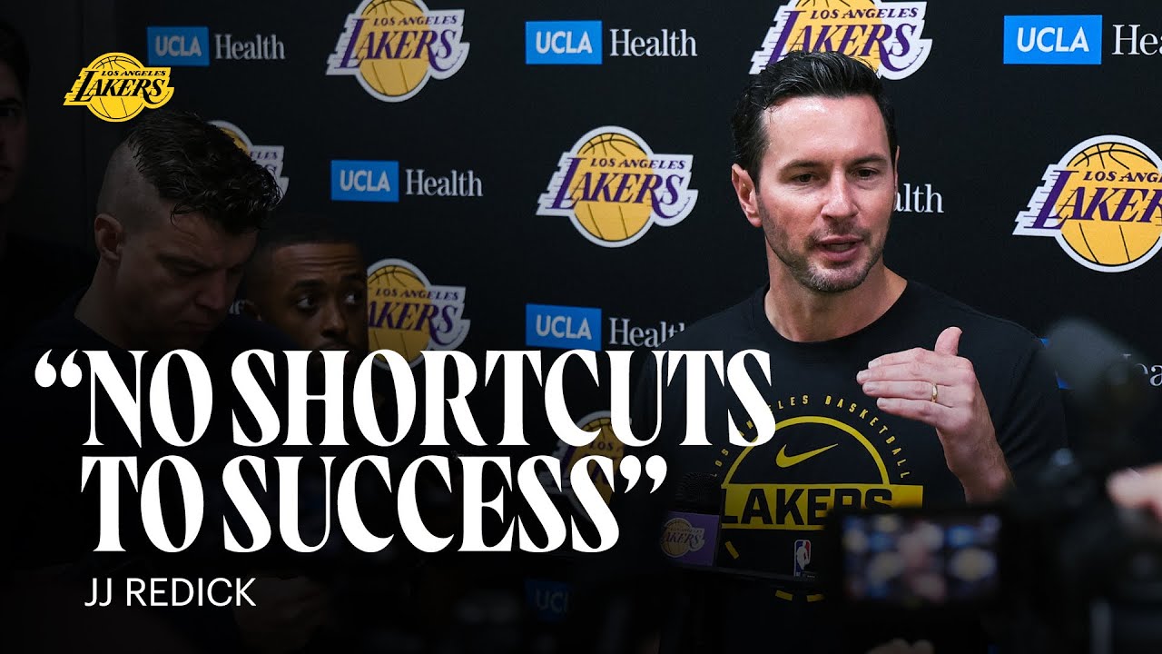 JJ Redick Sets the Tone for the First Day of Lakers Training Camp