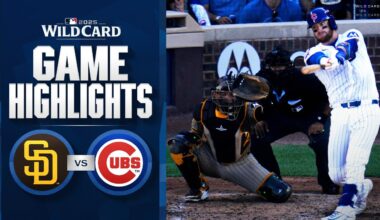 Padres vs. Cubs NL Wild Card Game 1 Highlights (9/30/25) | MLB Highlights