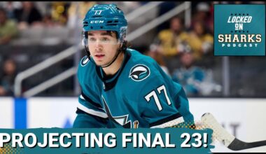 San Jose Sharks Make First Wave Of MASSIVE Cuts | Projecting The FINAL 23 Man Roster