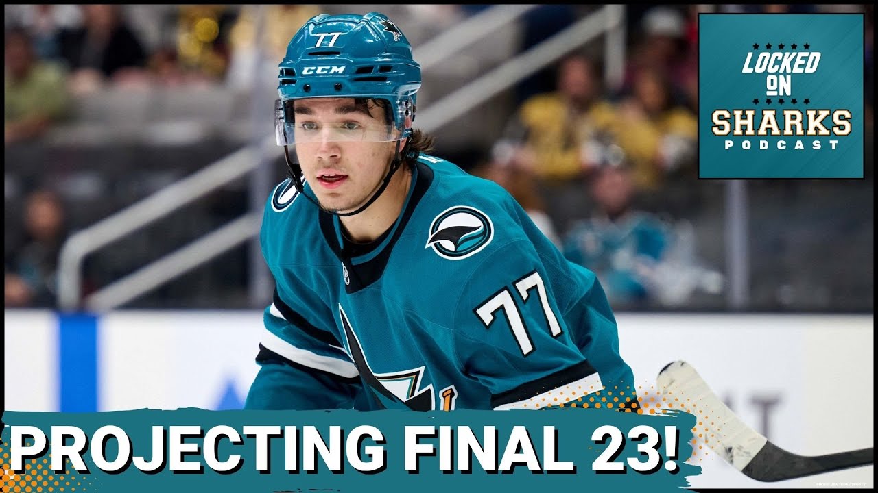 San Jose Sharks Make First Wave Of MASSIVE Cuts | Projecting The FINAL 23 Man Roster