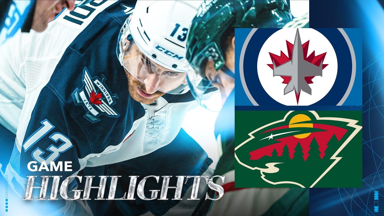 Minnesota Wild vs. Winnipeg Jets - Game Highlights
