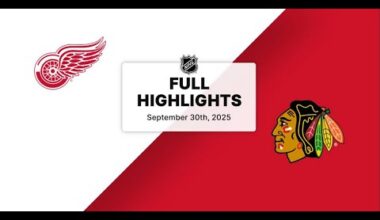 NHL Preseason Highlights | Red Wings vs. Blackhawks | September 30, 2025