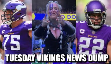 Minnesota Vikings News Dump (9.30.2025) | O'Neill MCL Sprain, Vikes in London, Harrison Pitch Count