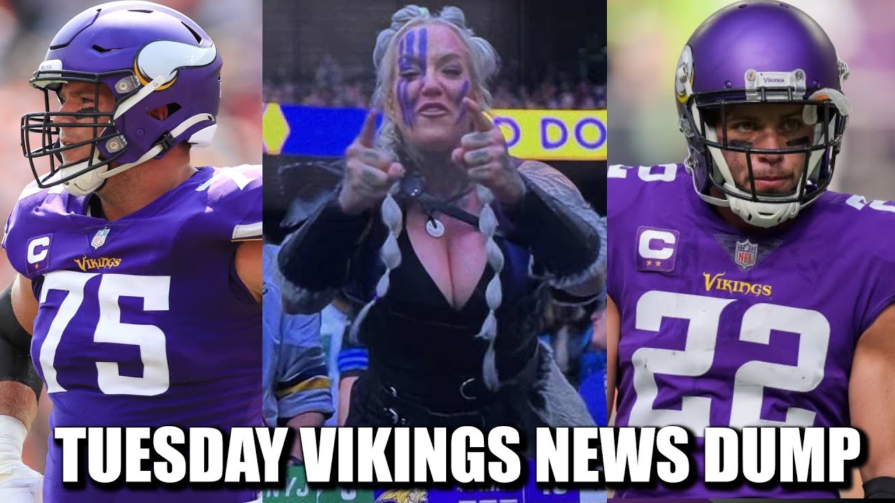 Minnesota Vikings News Dump (9.30.2025) | O'Neill MCL Sprain, Vikes in London, Harrison Pitch Count