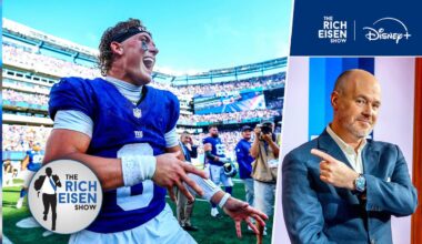 Rich Eisen Reacts to Rookie QB Jaxson Dart Putting a Big Charge into the New York Giants’ Season
