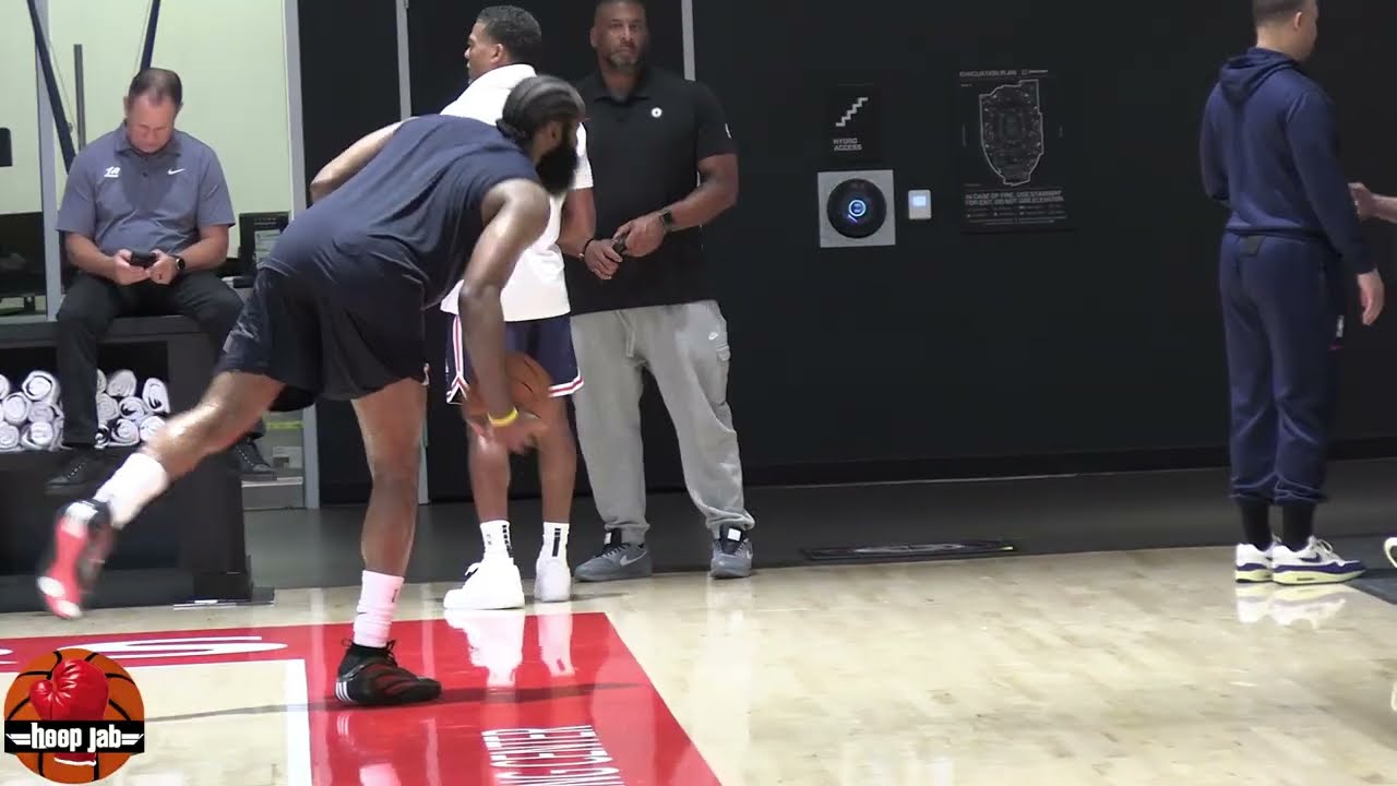 James Harden Throws Lob To Clippers New Power Forward John Collins. HoopJab NBA