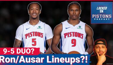 The Detroit Pistons Will Play Ausar Thompson and Ron Holland Together This Year! | Will It Pay Off?