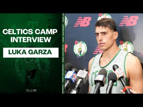 Luka Garza says Celtics were FLYING at Practice | Celtics Practice Interview