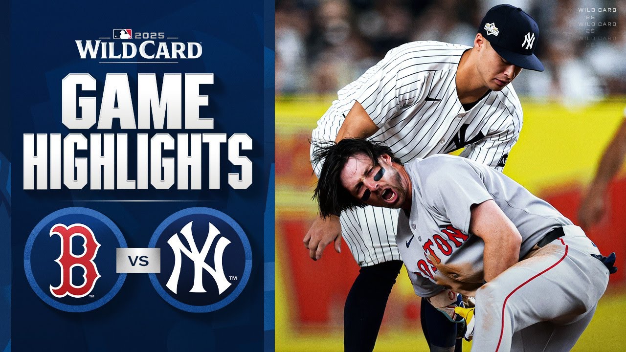Red Sox vs. Yankees AL Wild Card Game 1 Highlights (9/30/25) | MLB Highlights