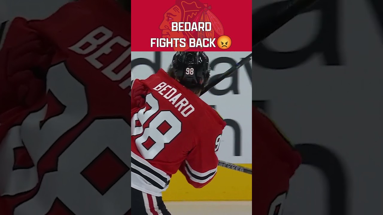 Bedard aint taking that 😡