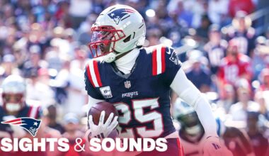 Sights & Sounds: Drake Maye and the New England Patriots Erupt for 42 Points vs. Carolina Panthers