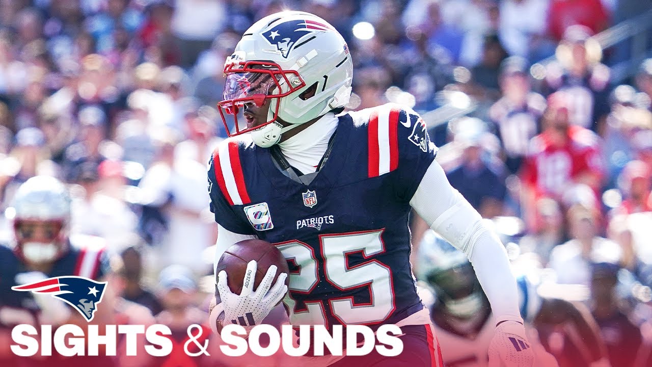 Sights & Sounds: Drake Maye and the New England Patriots Erupt for 42 Points vs. Carolina Panthers