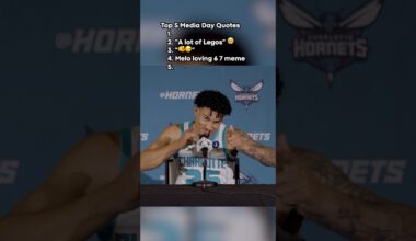 which is y'all favorite?👀 #charlottehornets #mediaday #67