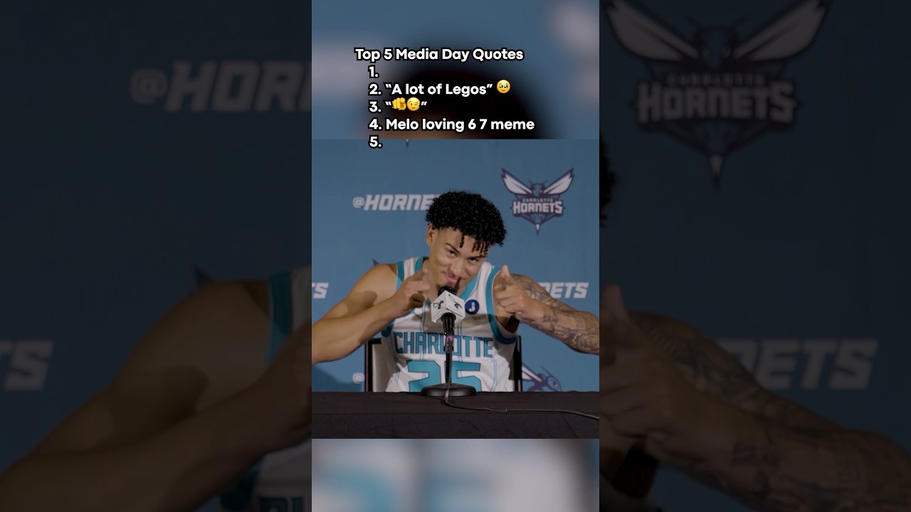 which is y'all favorite?👀 #charlottehornets #mediaday #67