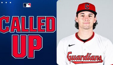 FIRST MLB START in Postseason! Guardians No. 2 Prospect Chase DeLauter gets called up in big moment!