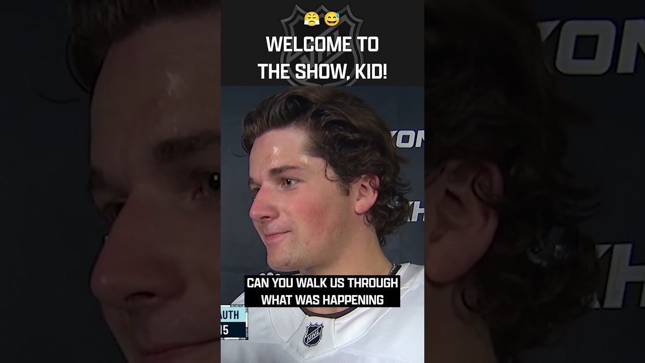 The ROOKIE stops McDavid and Draisaitl! 😯