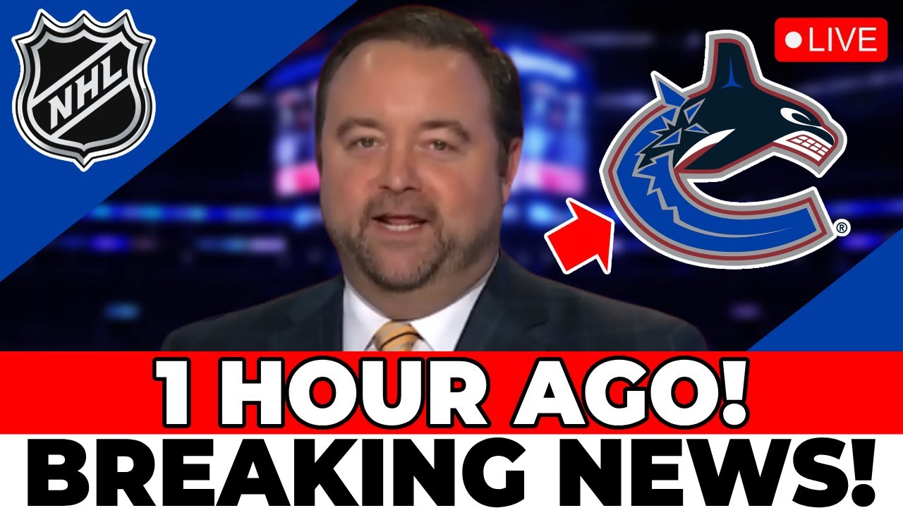 OFFICIAL NEWS! CANUCKS CONFIRM SIGNING! NHL CONFIRMS! VANCOUVER CANUCKS NEWS TODAY!