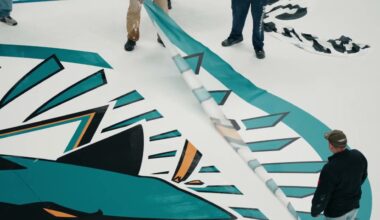 Sharks New Center Ice Logo