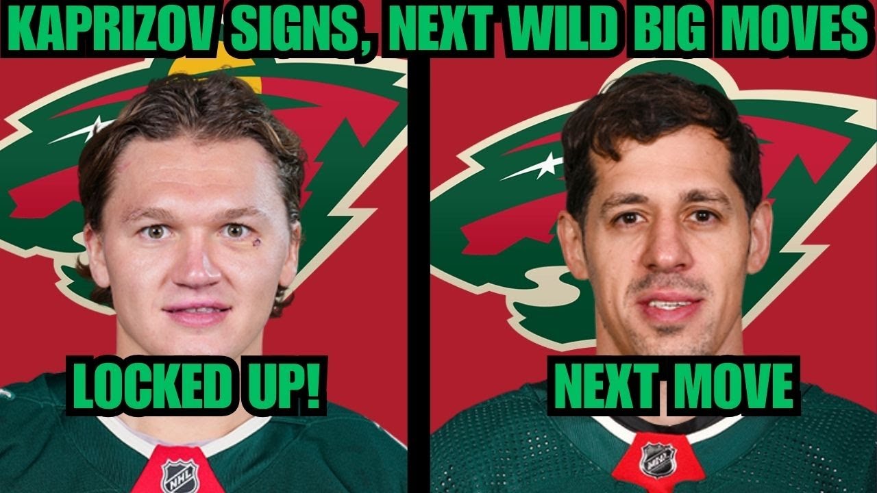 NEXT MINNESOTA WILD MOVES AFTER SIGNING KIRILL KAPRIZOV TO MASSIVE EXTENSION! BLL GUERIN IS COOKING