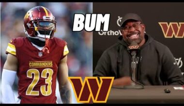 The Washington Commanders Need To Make Major Changes. Bench Lattimore. Joe Whitt Moves