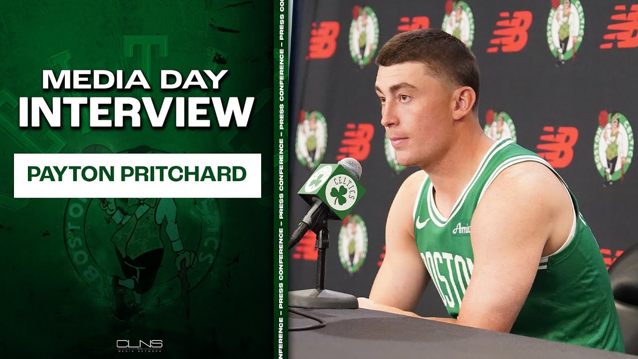 Payton Pritchard Not Worried About STARTING for Celtics | Media Day 2025