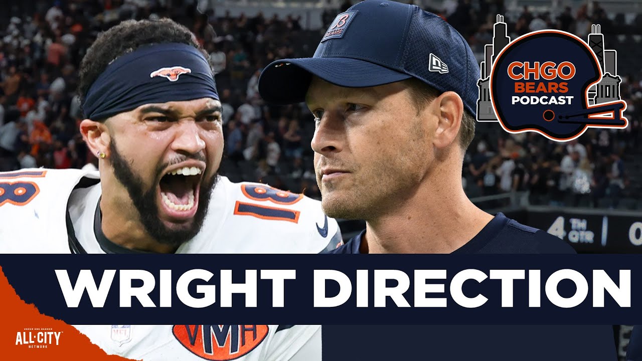 WRIGHT DIRECTION: Nick Wright Talks Caleb Williams & Chicago Bears Progress | CHGO Bears Podcast