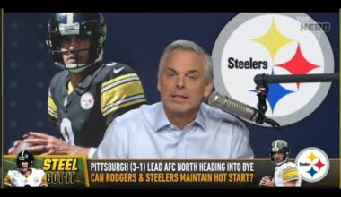 THE HERD | Colin Cowherd BLOWN AWAY, Pittsburgh Steelers and Aaron Rodgers Have Been GREAT | NFL