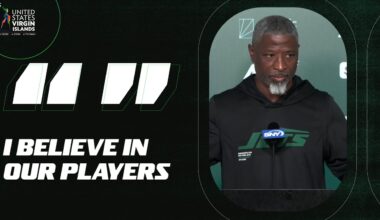 Aaron Glenn Press Conference (10/1) | New York Jets