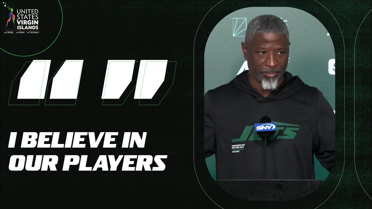 Aaron Glenn Press Conference (10/1) | New York Jets