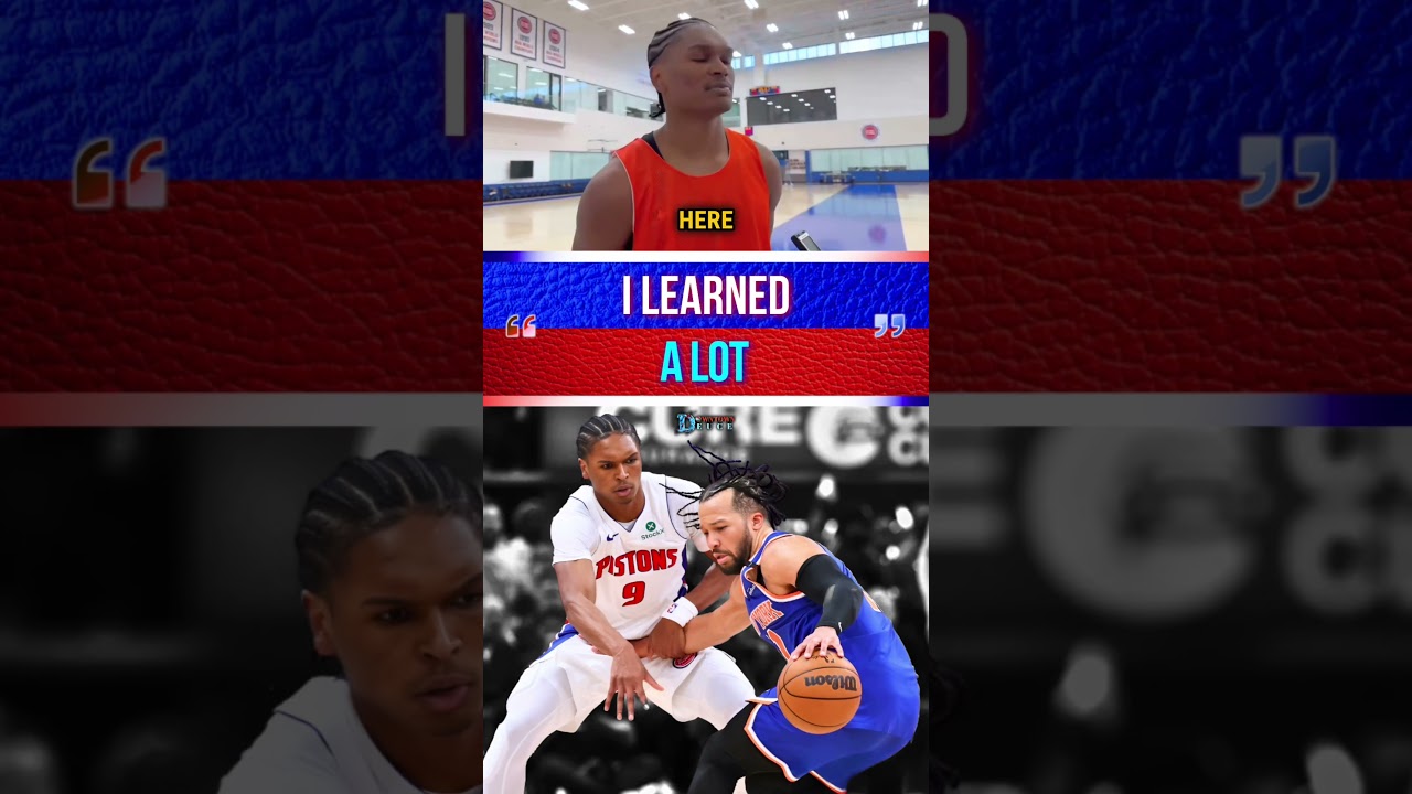 Ausar Thompson's BIGGEST Takeaways from Facing Jalen Brunson SIX Times! 👀