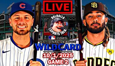San Diego Padres vs Chicago Cubs ⚾ MLB Baseball 🟢 MLB Play By Play LIVE STREAM in 3D.
