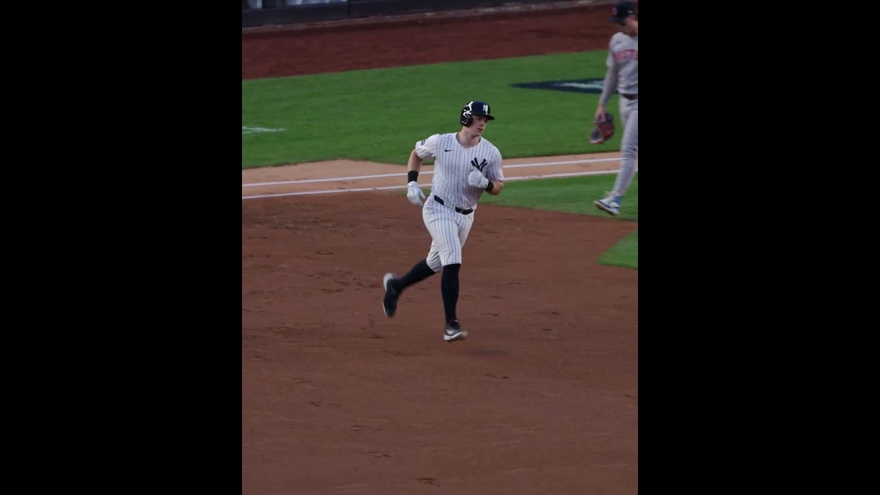 Every angle YOU NEED TO SEE from the Ben Rice homer 🍚