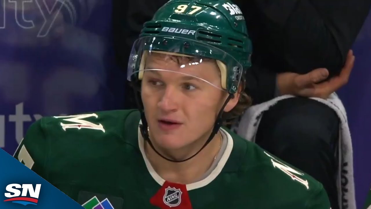 Kirill Kaprizov Tips Home First Goal Of Preseason Vs. Jets