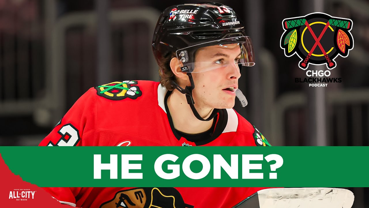 Has Lukas Reichel played his LAST game with the Blackhawks? | CHGO Blackhawks Podcast