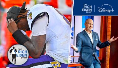 Rich Eisen’s Concern Level for the Injury-Riddled 1-3 Baltimore Ravens Is...? | The Rich Eisen Show