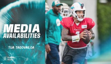 QB Tua Tagovailoa meets with the media | Miami Dolphins