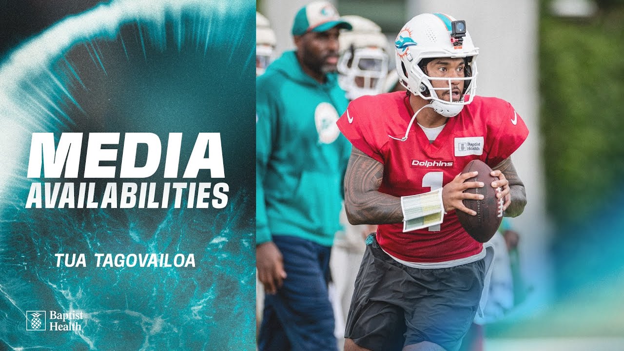 QB Tua Tagovailoa meets with the media | Miami Dolphins