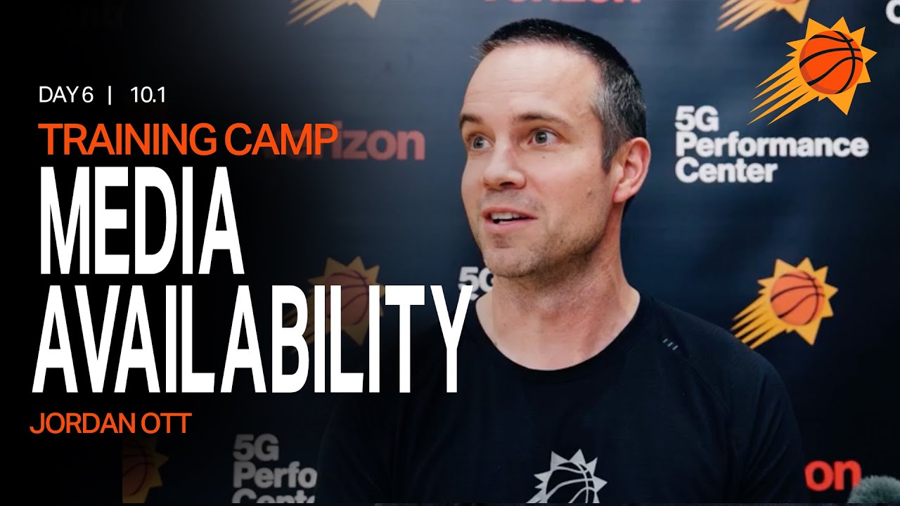 Jordan Ott Media Availability | Phoenix Suns Training Camp Day 6