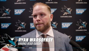 Postgame vs VGK (9/26): Ryan Warsofsky