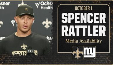 Spencer Rattler on Giants defense, Taysom Hill | New Orleans Saints