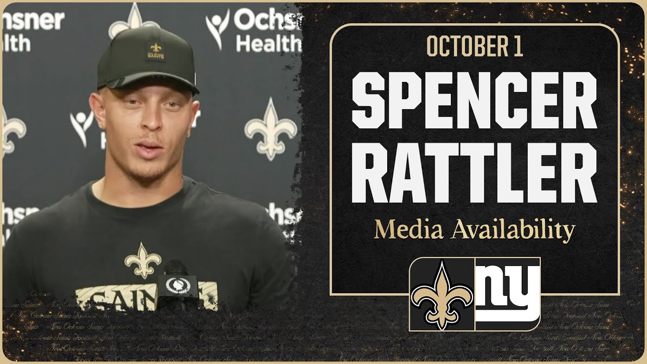Spencer Rattler on Giants defense, Taysom Hill | New Orleans Saints