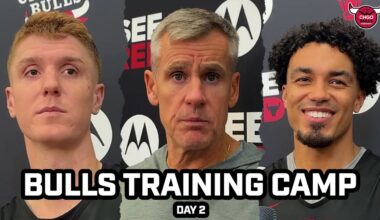 PRESS CONFERENCES: Are INJURIES Becoming a Concern After Day 2? | CHGO Bulls